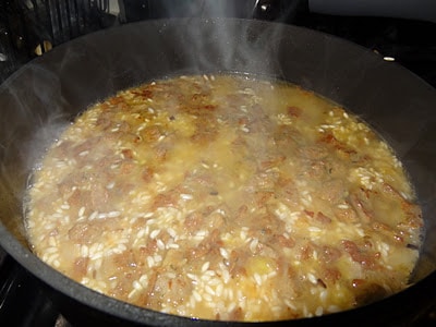 sausage-and-spinach-risotto-step-by-step-recipe