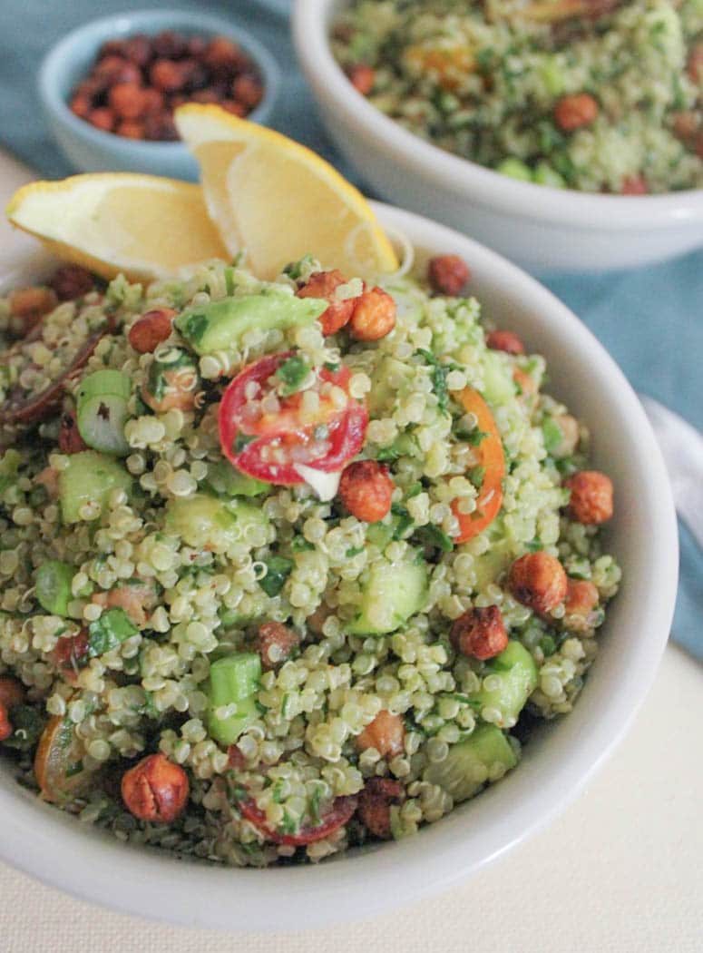quinoa-green-goddess-bowl-with-crispy-chickpeas-and-tahini