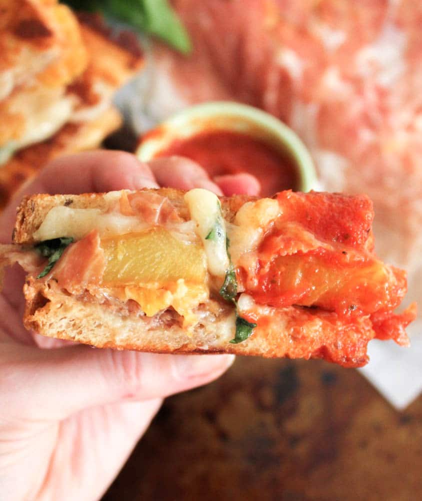 Hawaiian-Grilled-Cheese-With-Grilled-Pineapple-Prosciutto-and-Basil-4