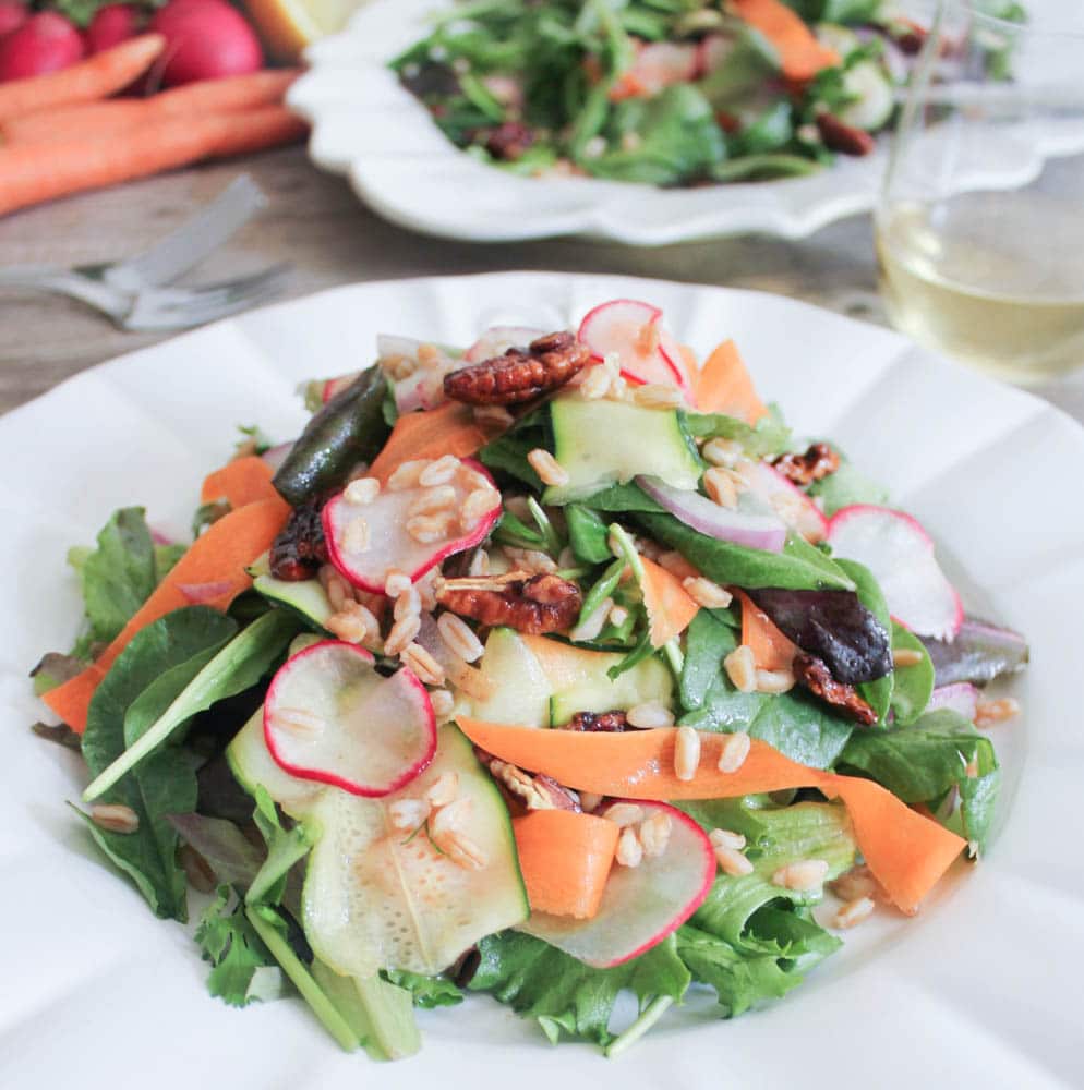 Vegan-Shaved-Vegetable-Salad-with-Farro-and-Maple-Roasted-Pecans-5