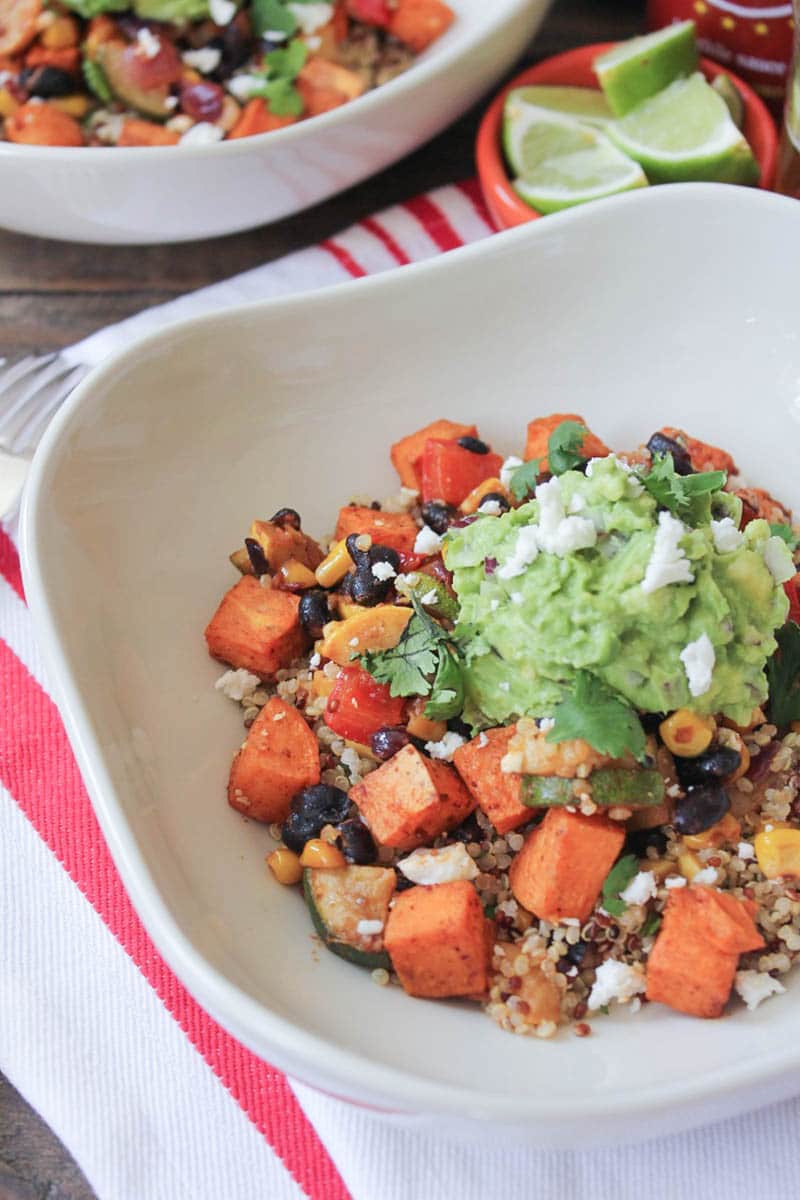 Vegan-Sweet-Potato-Burrito-Bowls-with-Summer-Vegetables-and-Quinoa-4