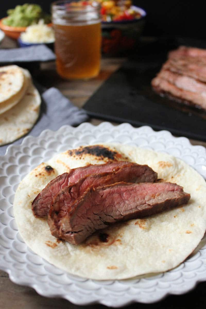 Barbecue-Flank-Steak-Tacos-with-Corn-Peach-Salsa-Step-7