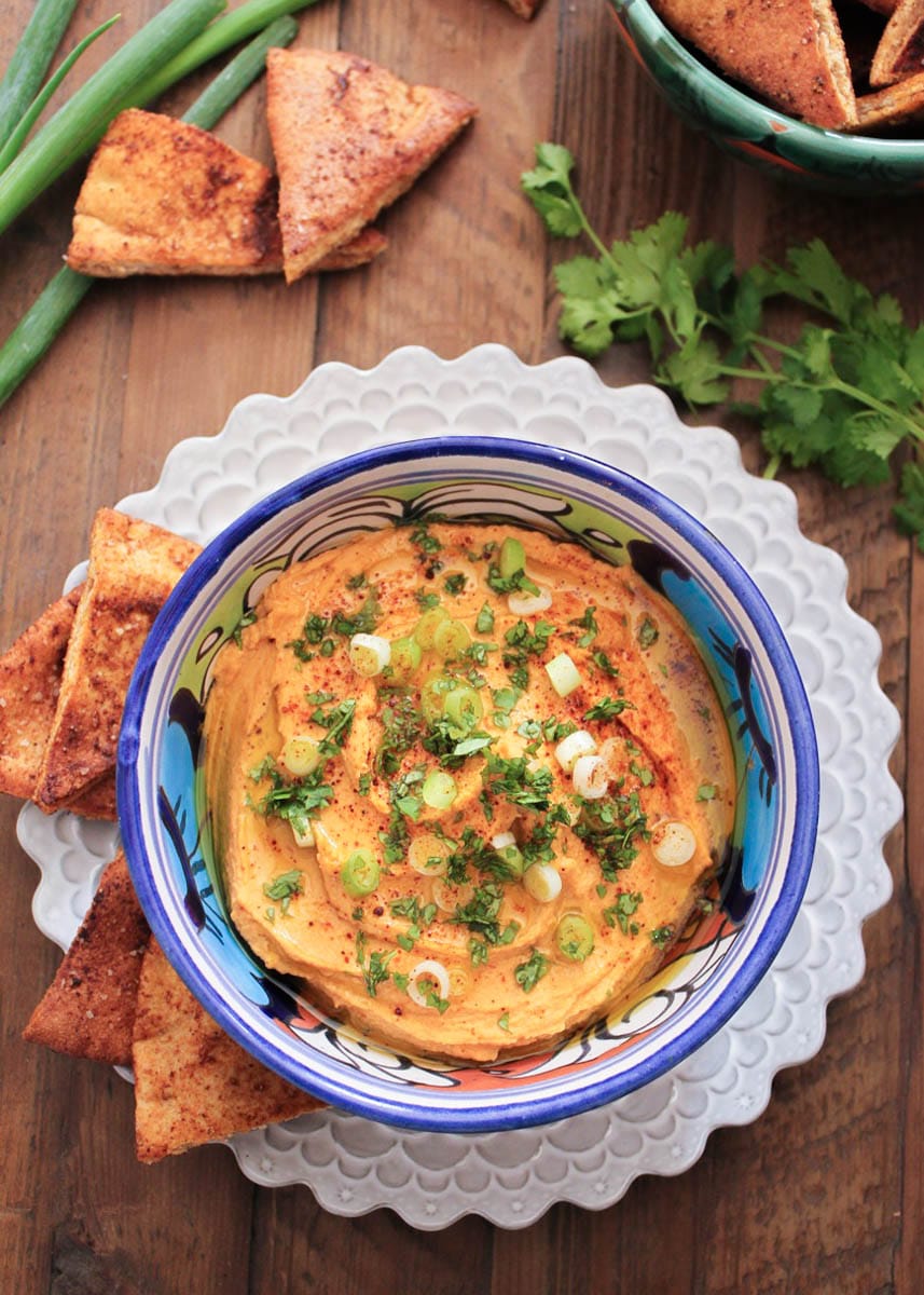 Chipotle-Hummus-with-Homemade-Chili-Lime-Pita-Chips-2