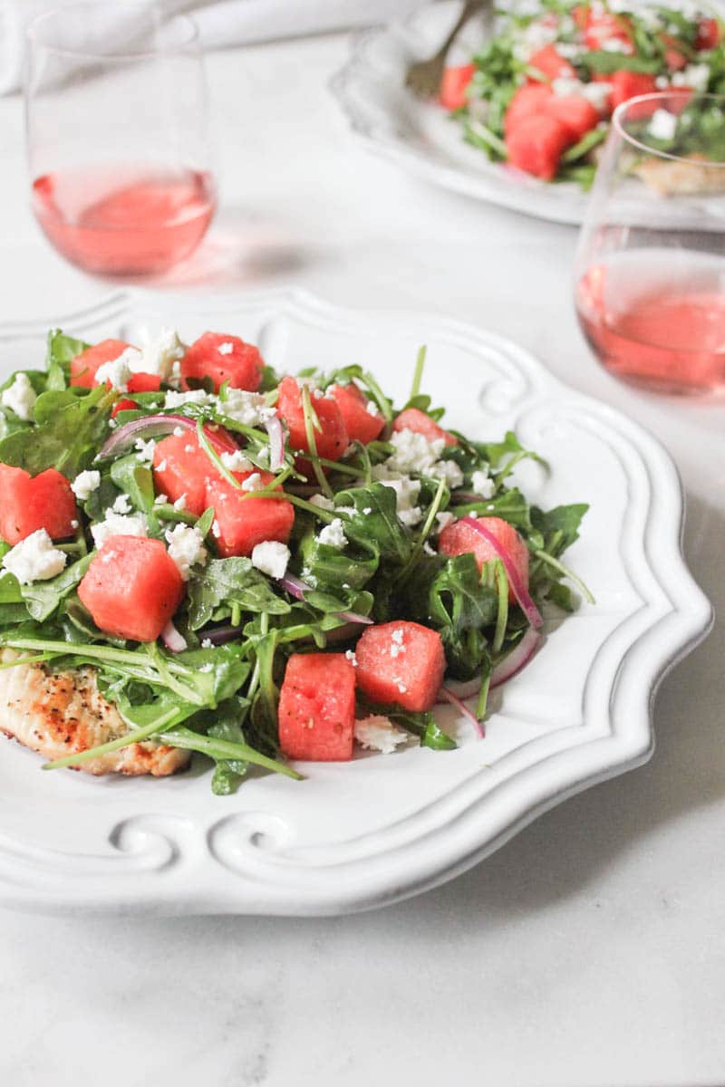 chicken-paillard-with-arugula-and-watermelon-salad-3
