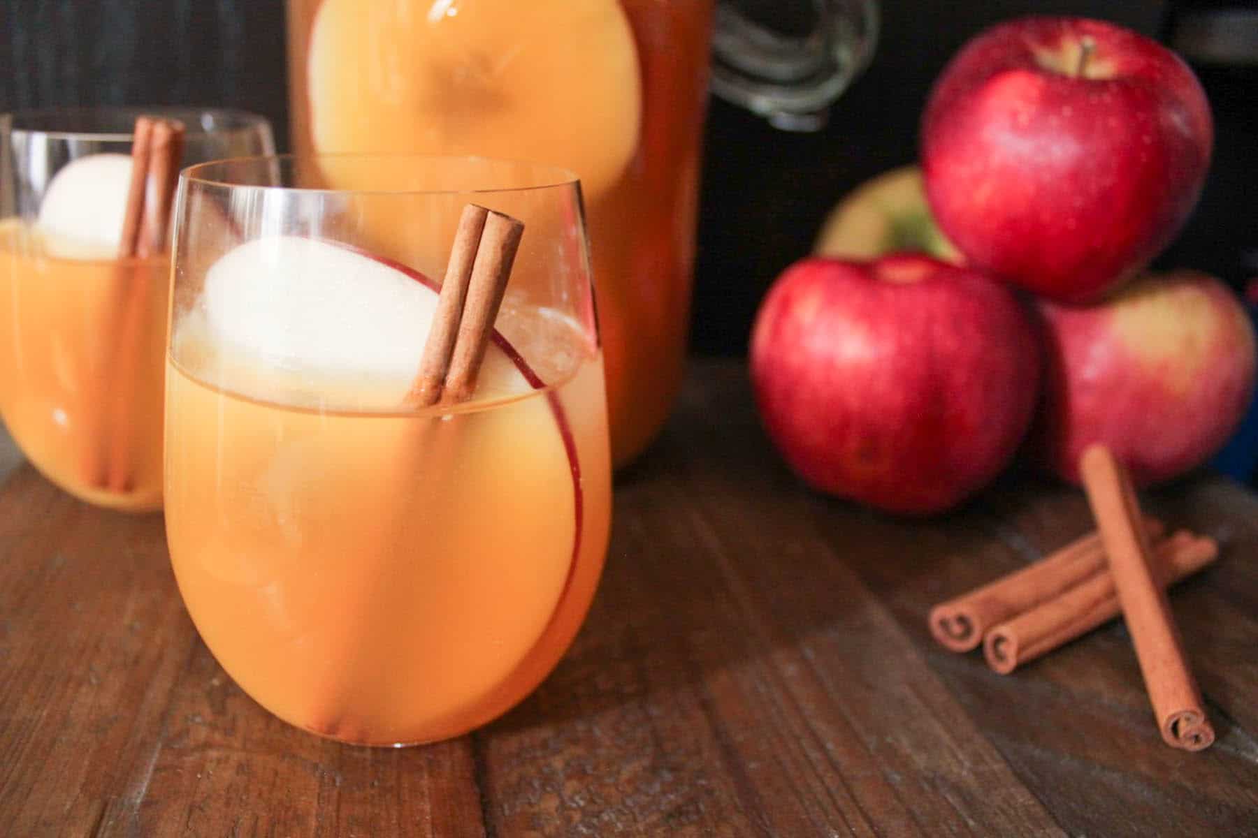 Bourbon Spiced Cider Punch