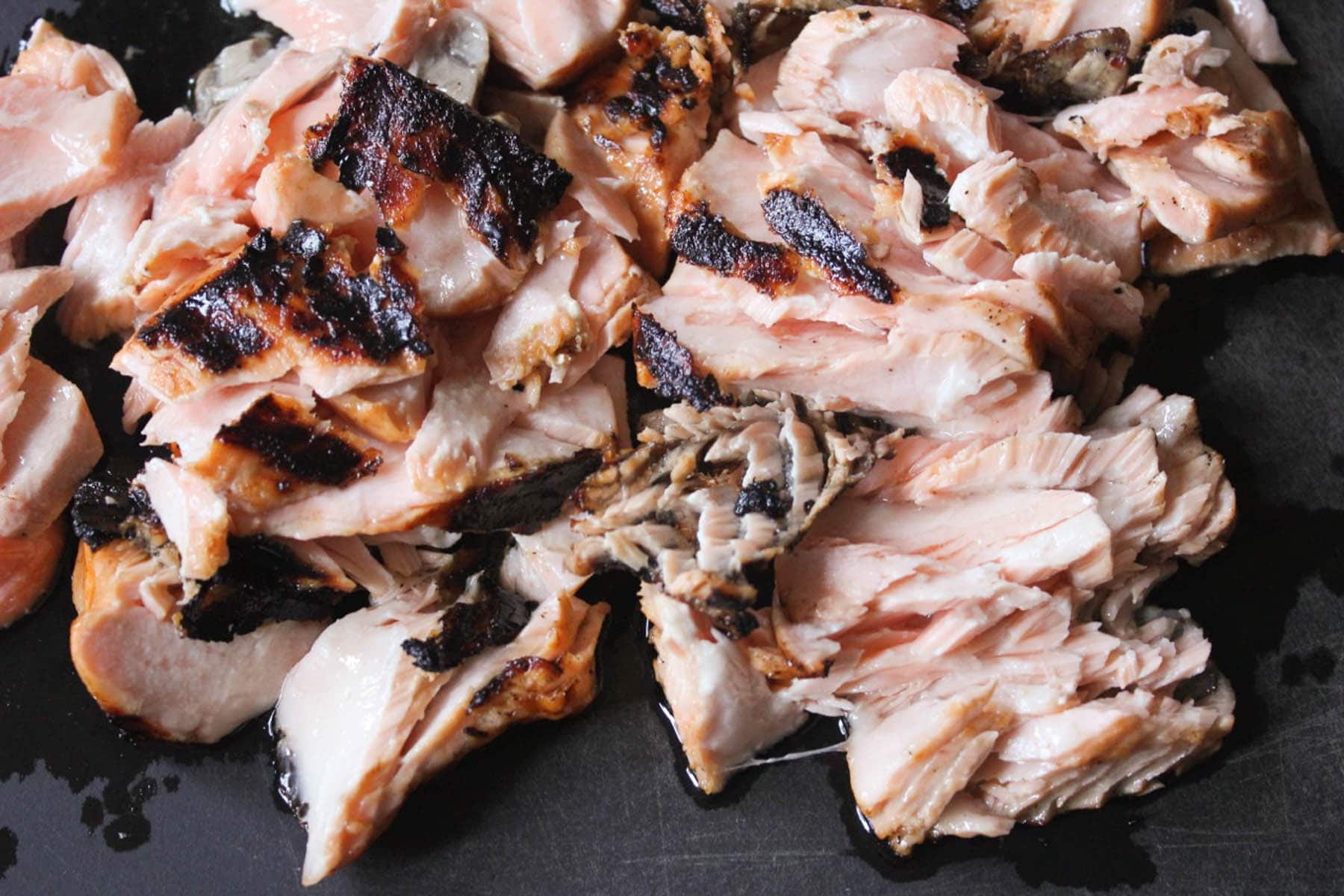 Grilled-Salmon-Tacos-with-Pomegranate-Jalapeno-Salsa-with-Brussels-Sprouts-and-Goat-Cheese-Step-5