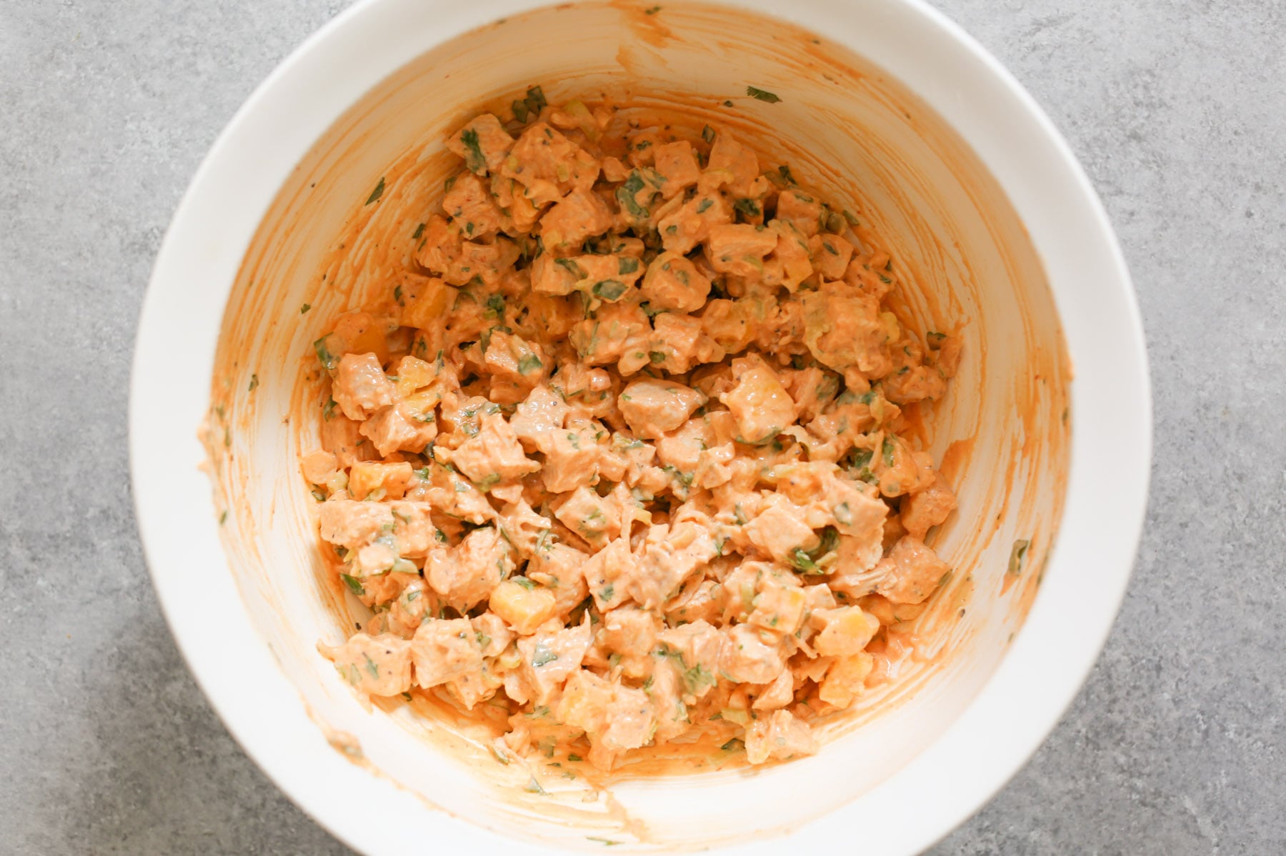 sriracha-chicken-salad-collard-wraps-with-mango-avocado-and-slaw-step-4