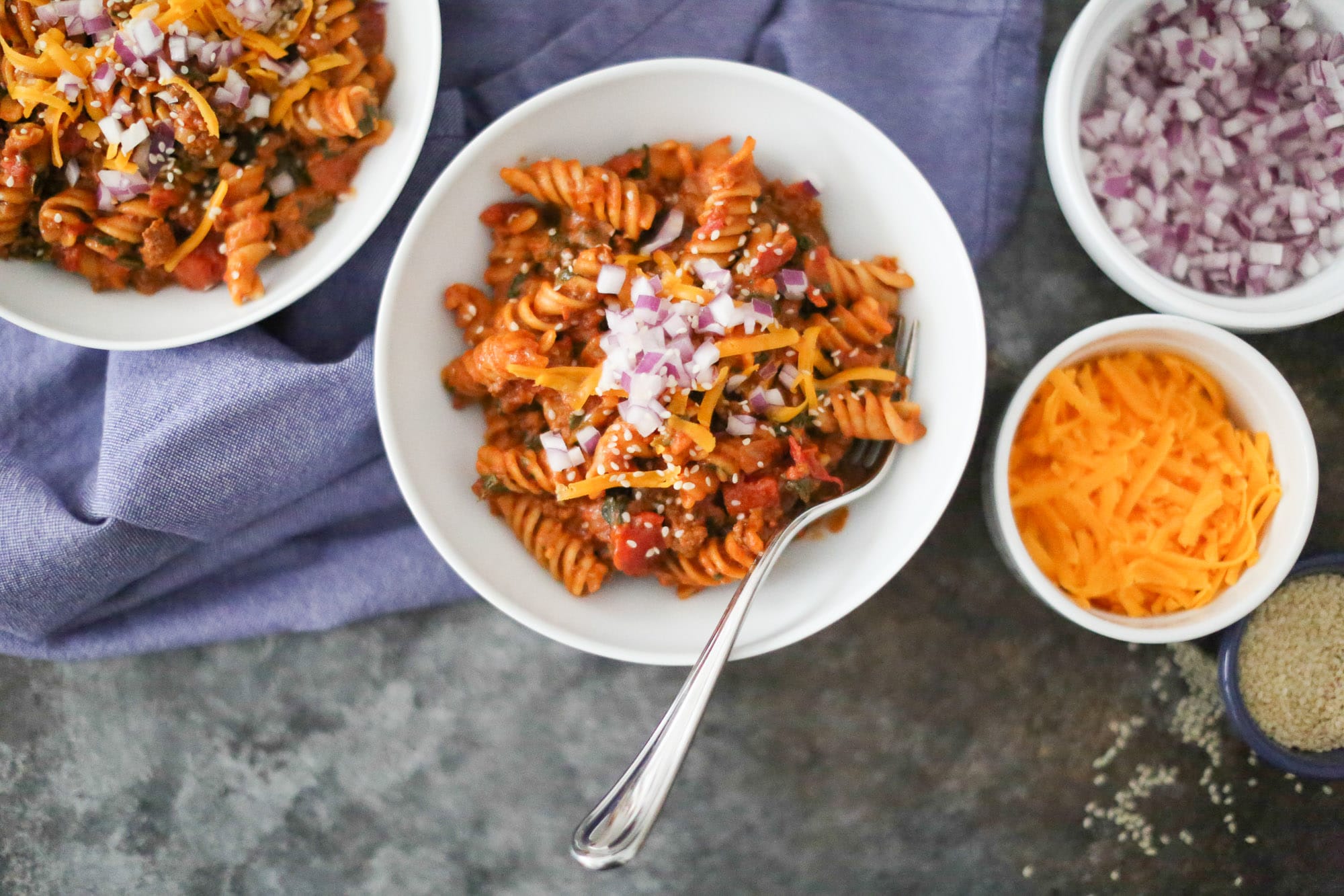 Cheeseburger Fusilli